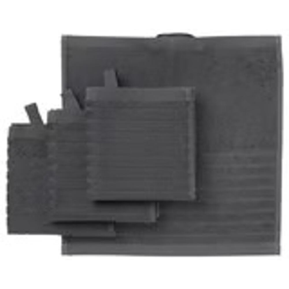 IKEA VÅGSJÖN Dark Gray Washcloth 4 Pack for Practical Everyday Luxury